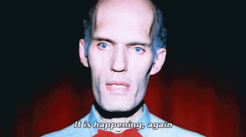 Twin Peaks Carel Struycken It Is Happening Again GIF