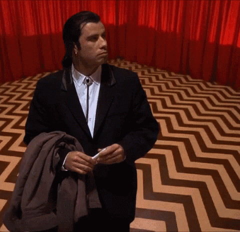 Twin Peaks David Lynch John Travolta Disoriented GIF
