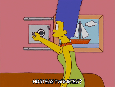 Twinkie Hostess Twinkies Marge Simpson GIF