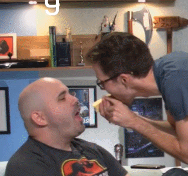Twinkie Nerdy Kiss GIF
