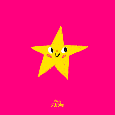 Twinkie Starry Star Smile GIF