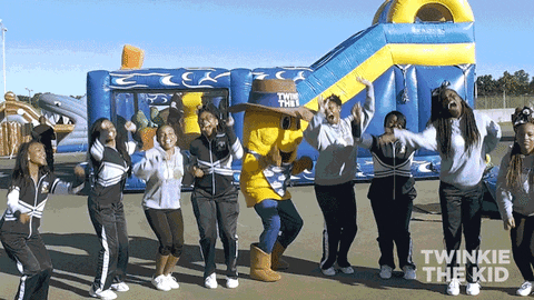 Twinkie Twinkie Mascot Yay GIF