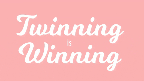 Twinning Is Winning GIF