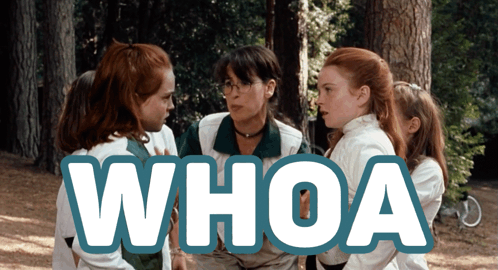 Twinning Parent Trap Lindsay Lohan GIF