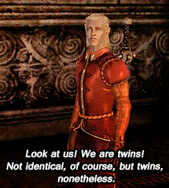 Twinning Zevran Arainai GIF