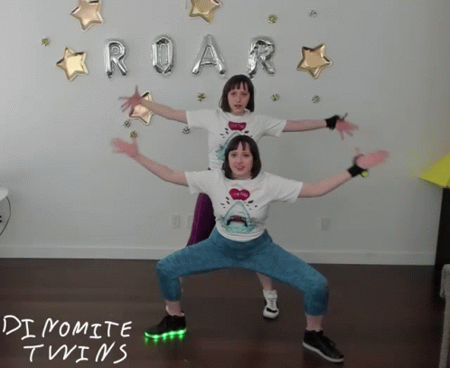 Dinomite Twins Yoink GIF