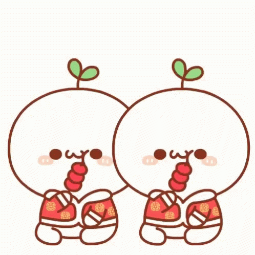 Sticker Twins Cute GIF