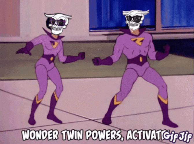Twins GIF