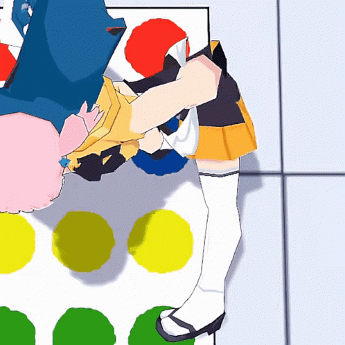 Twister Game Abstract Animated Art GIF