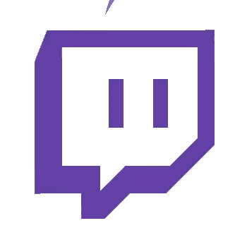 Twitch Logo with Speech Bubble