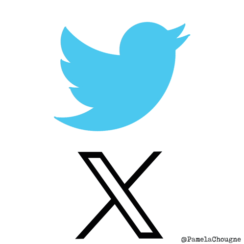 Twitter Logo With X GIF