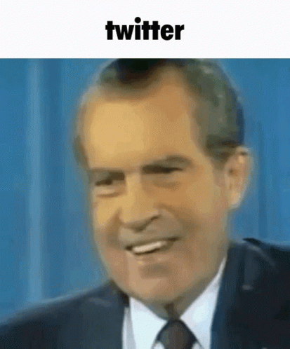 Twitter Meme Richard Nixon GIF