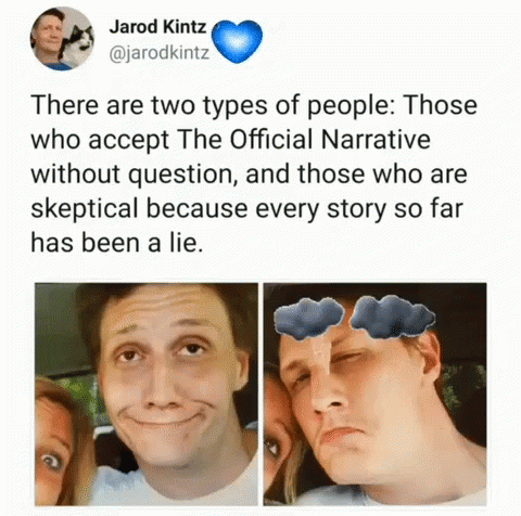Twitter Post by Jarod Kintz There Are Two Types of People