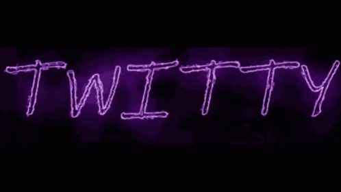 Twitty in Purple Lightning Bolts