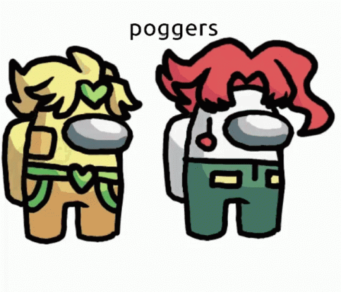 Two Among Us Characters Poggers