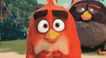 Two Angry Birds Next to Each Other