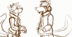 Two Animals Hugging Pocketpaws GIF