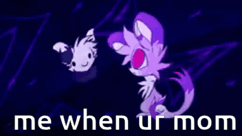 Two Animals Saying Me When Ur Mom