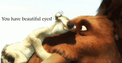 Two Animals You Have Beautiful Eyes