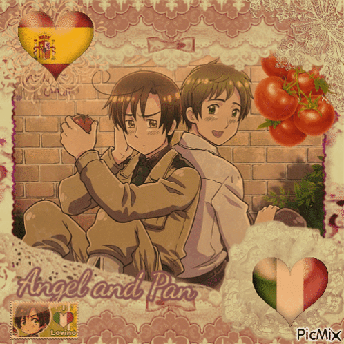 Two Anime Boys Angel Pan GIF