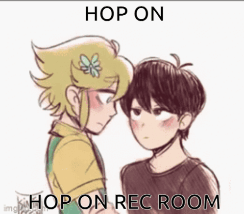 Two Anime Characters Hop on Rec Room