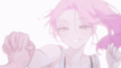Two Anime Characters With Masks and Heart Headphones