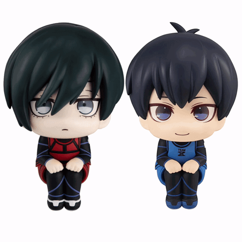 Two Anime Figurines One with Team Shirt