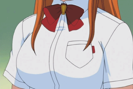 two anime girls are hugging each other and one of them has glasses on