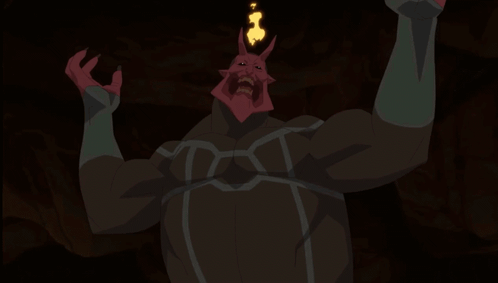 Two Anime Girls Standing in Front of Fire Don't Even Joke Lad