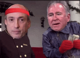 Two Bald Men One With Red Headband