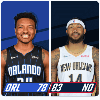 two basketball players from orlando and new orleans