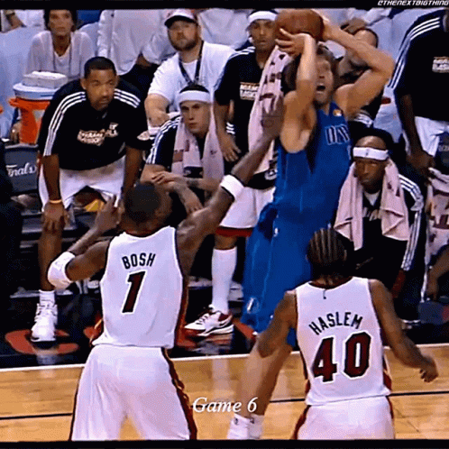 Two Basketball Players One With Number 40