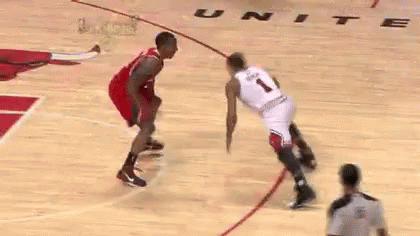 Two Basketball Players Playing GIF