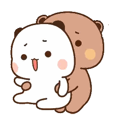 Two Bears Hugging
