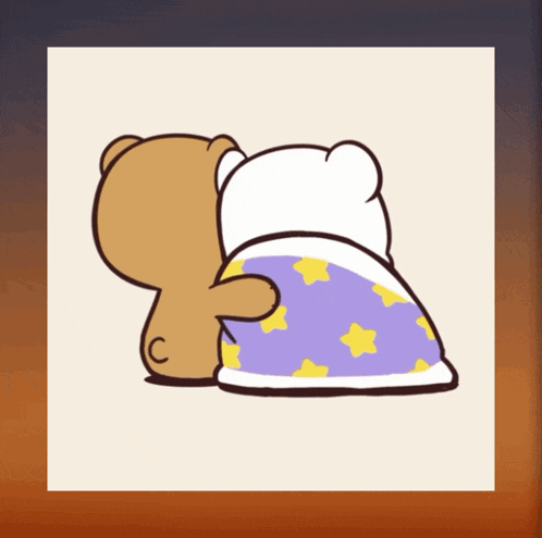 Two Bears Hugging With C GIF