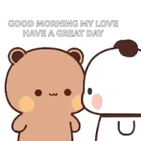 Two Bears Kissing GIF