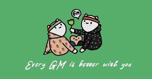 Two Bears Together Every Gm Is Better With You GIF