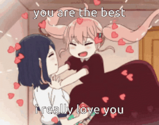 Two Best Friends Exchanging You The Best GIF