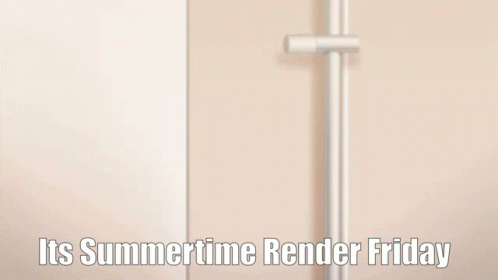 Two Blonde Anime Girls Pointing at Each Other It's Summertime Render Friday