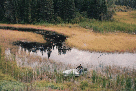 Two Boy Carrying The Canoe GIF