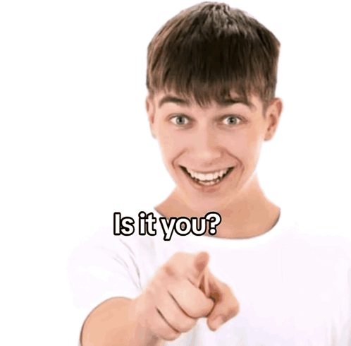 Two Boys Are Giving Each Other A High Five With The Words Say It 'S Us Behind Them GIF