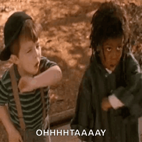 Two Boys Pointing At Camera GIF