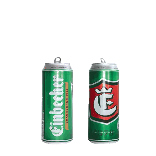 Two Can Of Einbecker Brauherren Pils