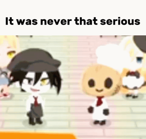 Two Cartoon Characters One in Chef Hat