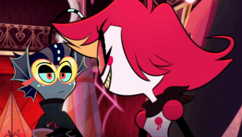 Two Cartoon Characters One With Red Hair