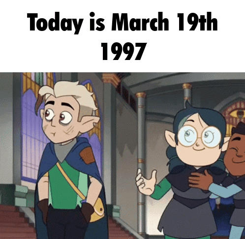 Cartoon Characters With 1997 Date GIF