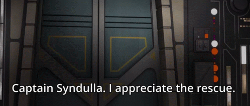 Two Cartoon Characters With Captain Syndulla GIF