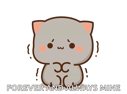 Two Cats Forever and Always Mine
