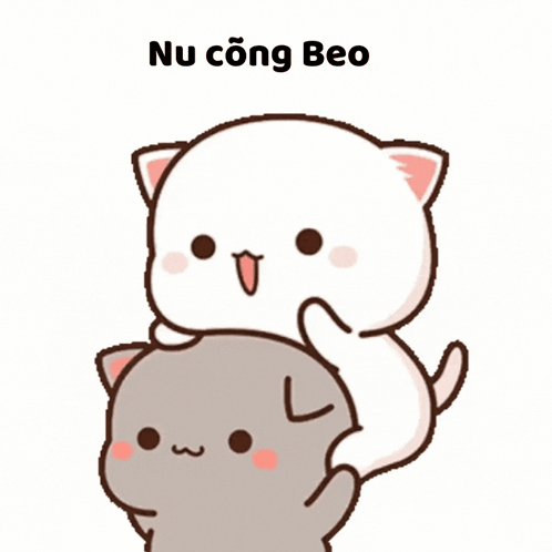 Two Cats With Nu Cong Beo
