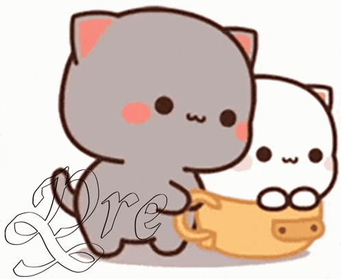 Two Cats With Ore